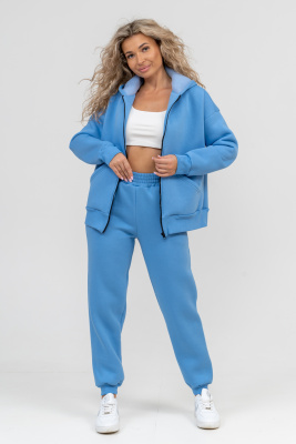 Костюм 36650 голубой